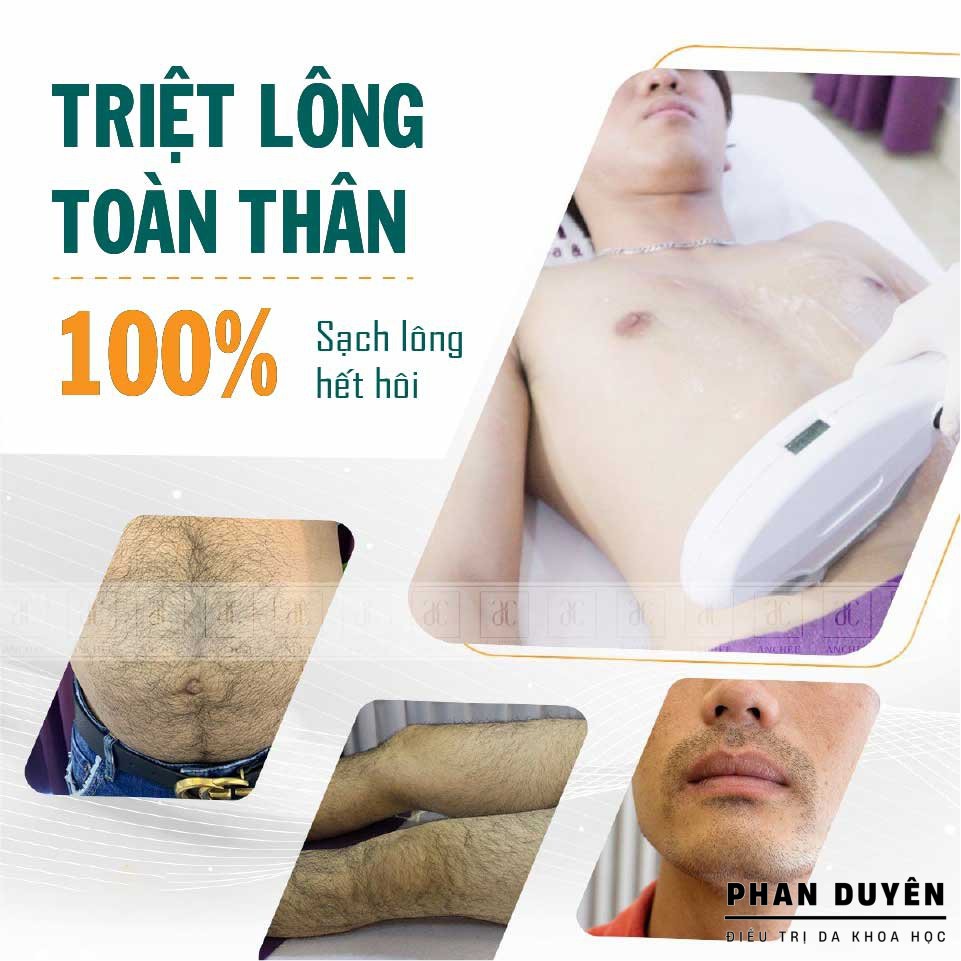 TRIỆT LÔNG CHO NAM GIỚI - XU HƯỚNG SẠCH SẼ, TỰ TIN CHO NĂM 2025